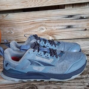 Altra Off Trail  Gray and Blue Athletic Shoes